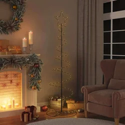 LED božićno drvce 120 LED toplo bijelo 180 cm