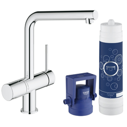 GROHE kuhinjska armatura enoročna s filtrom Blue Minta Pure starter kit (31345002)