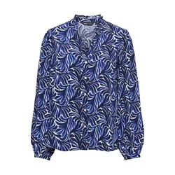 ONLY Bluza ONLRAYA mornarska/temno modra/bela