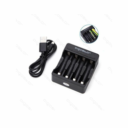 USB polnilec 4 AA/AAA baterij DC 5V 1A