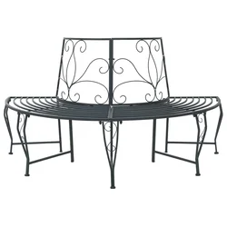 Klupa pod drvetom 4-Broj sjedala 160 x 80 x 89 cm Čelik