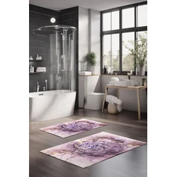 Lessentiel Maison Set Podloga za kupatilo CT-5050, Ljubičasta