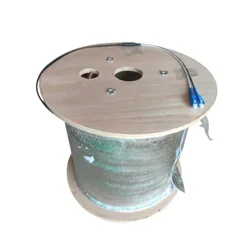 Optički kabl 2 vlakna (2J) sa čeličnom sajlom, FTTH Drop, 1.00mm SM, 657A1, LSZH, 400N, 1 km ( OP109 )