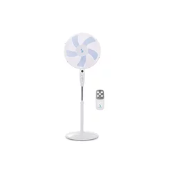 Ventilator sa daljinskim P206VEN131, Podni, 130cm, 45W, Beli