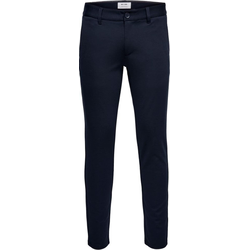 Only & Sons Chino hlače Mark, modra