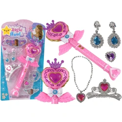 Lean-toys Set za princesko, roza