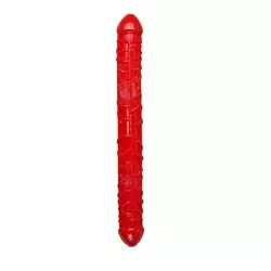 Dildo Flexible Double Dong, Dvostrani, 33.5cm, Crveni