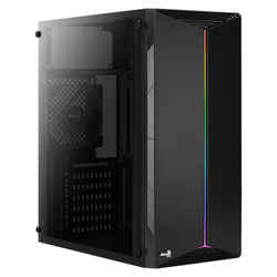 NEW Ohišje Aerocool PGS SPLIT A AEROPGSSPLIT-A-BKRGB (ATX, Micro ATX, Mini ITX; barva črna)