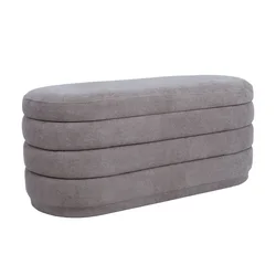 Homestar Klop HIRO 104x44x44 cm svetlo rjava s shranjevanjem