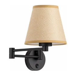 BRILAGI - Zidna lampa NUBILA 1xE27/15W/230V bež/crna