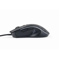 GEMBIRD Gejmerski miš MUSG-RGB-01 USB LED 1200-600DPI 7-button 124mm crni