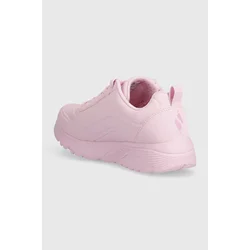 Otroške superge Skechers UNO LITE EASY ZIP roza barva