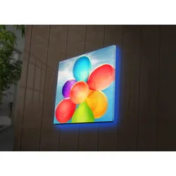 Wallity Slika sa LED osvetljenjem 2828DACT-35, 28x28 cm
