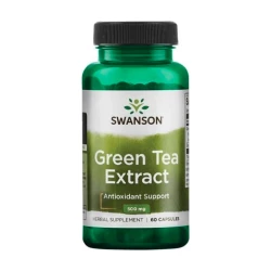 Zeleni čaj Swanson, 500 mg (60 kapsul)