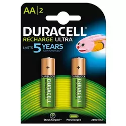 Baterija DURACELL punjiva AA 2500mAh 2/1