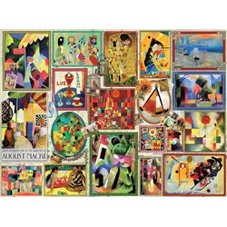 Grafika - Puzzle Macke: Znane slike - 2 000 kosov