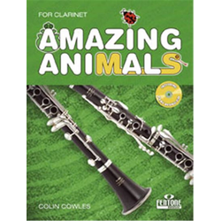 COWLES:AMAZING ANIMALS CLARINET +CD
