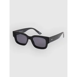 Dot Dash Pixel Matte Black Sunglasses polarized grey