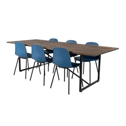 jedilnica set Dallas 1861 76x100x250cm
