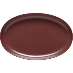 COSTA NOVA Pacifica ovalni krožnik, dolžina: 408 mm, širina: 263 mm, cayenne (6 kos)