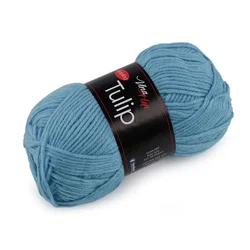 Pletena preja Tulip 100 g - (41241) modra lazurna