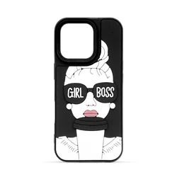 Futrola 3D Protect za Iphone 16 Pro DZ2/4, Crno-bela