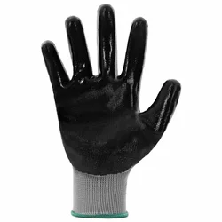 Rukavice za rad 24 pcs Siva i crna 11 / XXL Poliester
