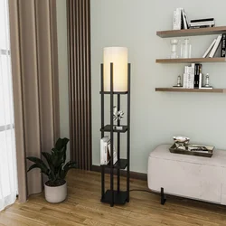 Opviq Shelf Lamp 8111 Podna lampa, Crno-Bela