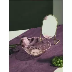Sinsay - Ažurna dekorativna činija - pastelno roze