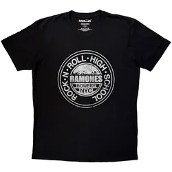 Ramones Rock N Roll High School Black L Majica
