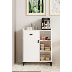 Hanah Home višenamenski ormarić Pidas, 80 cm, beli