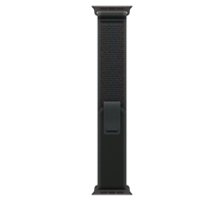 Apple Watch 49mm Loop: Black Trail Loop - M/L - Black Titanium Finish