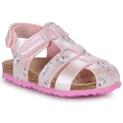 Geox Fille B Sandal Chalki Girl - Sandales Enfant Authentiques Et Confortables