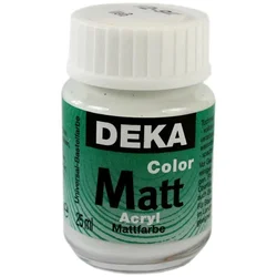 Rayher. Akrilna barva DEKA ColorMatt 25 ml bela