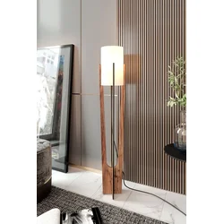 Opviq Podna lampa Minimalist, 135 cm, Smeđa
