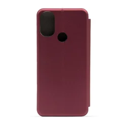 Futrola Royal Flip Cover za Motorola E20, Bordo