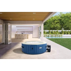 Intex Bazen za vanjsku upotrebu Pure SPA, 677L, 180x180x66cm, Plavi