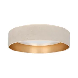 Brilagi-LED Plafonsko svetlo VELVET SIMPLE LED/36W/230V 3000K prečnik 55 cm krem./zlatna