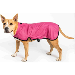 Obleka - jopič Trekky XL dežni plašč roza 32 cm