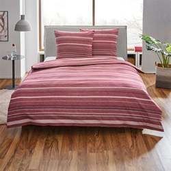 Jorganska navlaka + 2 jastučnice flanel red double ( VLK000255-crveni )