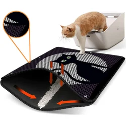 Aberto Design Prostorika za toalet za mačke Nrszn0242, 45 x 60 cm, Antracit