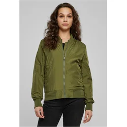 Womens Light Bomber Jacket - Olive