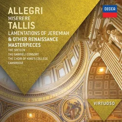 ALLEGRI/TALLIS:MISERERE/LAMENTATIONS OF JEREMIAH