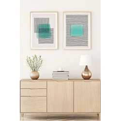 Wallity Uokvirena slika Huhu141, 50x70 cm, 2 dijela
