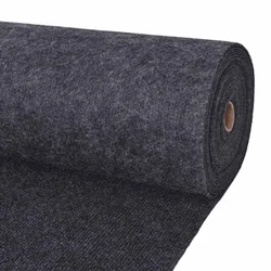 Vidaxl Preproga Antracit 1,2 x 20 m Poliester