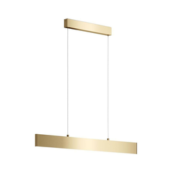 Maytoni P010PL-L23G3K - LED luster na sajli STEP LED/23W/230V 3000K 91 cm zlatni
