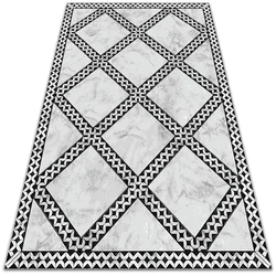 Decormat Zunanja preproga Marmornat vzorec 140x210 cm