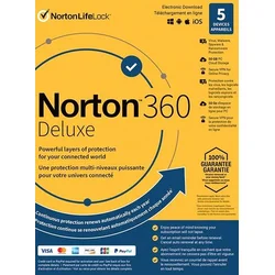 Norton 360 Deluxe 50GB - 5 Devices 3 Years - Norton Key EUROPE