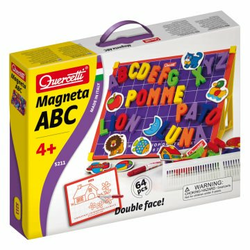 QUERCETTI magnetna tabla ABC, 64 kosov