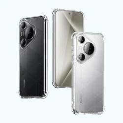 Escase Maska za mobilni telefon Huawei Pura 70 Pro / Huawei Pura 70 Pro+, Providna